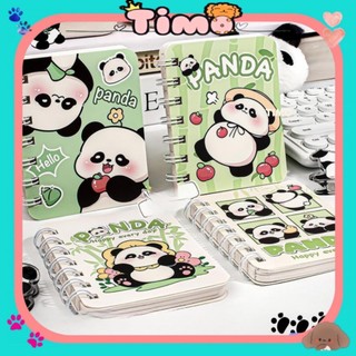 Sổ a7 lò xo ghi chép tay hình gấu trúc nhỏ mini đồ dùng học tập cute timo vps15
