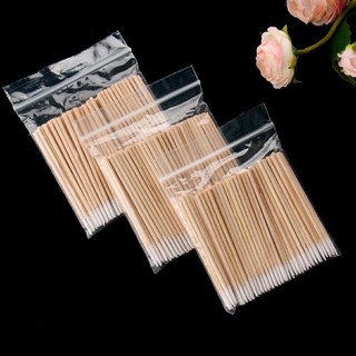 Tăm Tre Vét Mực, Tăm Gỗ, Tăm Bông Gỗ Bich 50 Cây