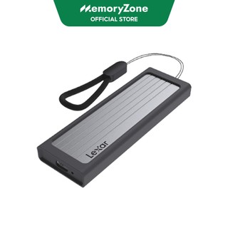 Box di động SSD M.2 PCIe NVMe Gen3x4 / Gen4x4 Type-C Lexar E6 LPAE06N-RNBNG