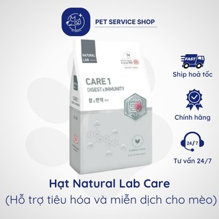 Hạt Natural Lab Care xuất xứ Hàn Quốc hỗ trợ tiêu hóa và miễn dịch cho mèo Pet Service