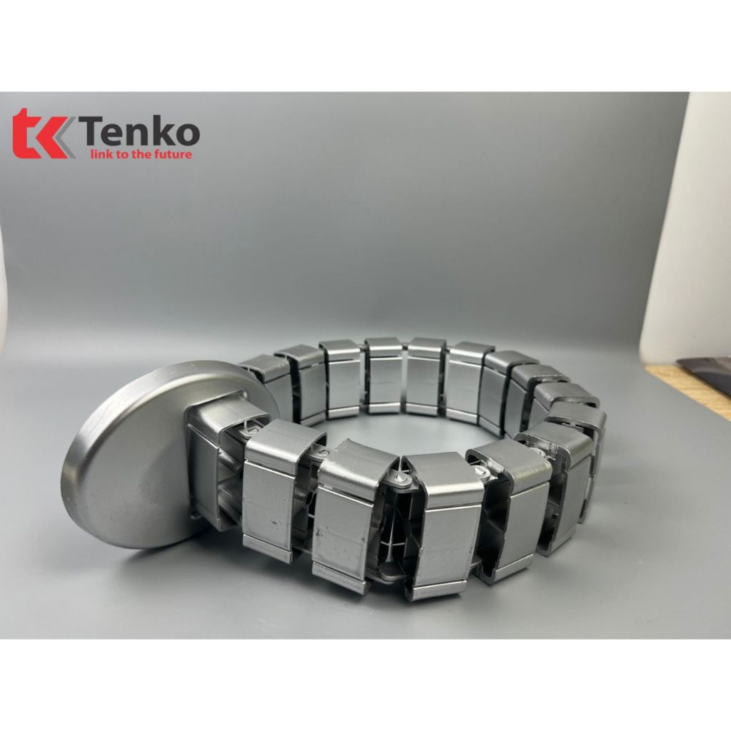 Ống Luồn Dây Điện Bàn Văn Phòng Chính Hãng Tenko TK-GL02 Bạc