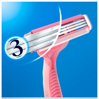 Dao Cạo Nữ GILLETTE Simply Venus Basic 3 Lưỡi (Vỉ 2 Cây)