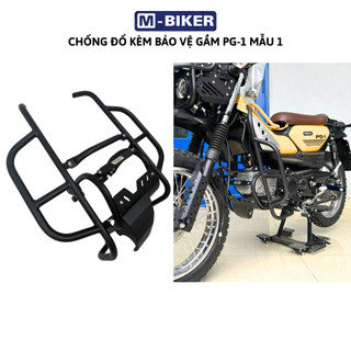 Chống đổ kèm bảo vệ gầm mẫu 1 yamaha pg1