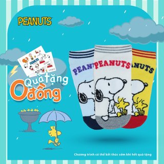 Vớ ngắn hình Snoopy Woodstock Peanuts size 23-25cm