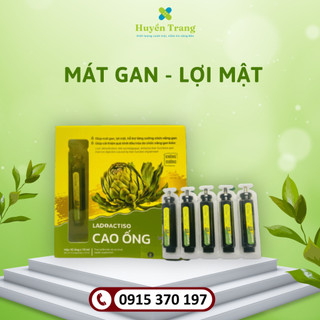 Cao Ống Uống Actiso Không Đường Ladophar - Gấp đôi làm lượng tinh chất