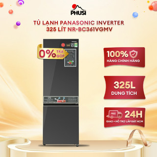 Nr-bc361vgmv tủ lạnh panasonic inverter 325 lít nr-bc361vgmv -