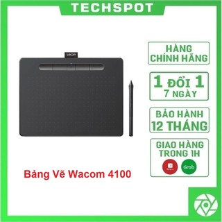 Bảng Vẽ Điện Tử Wacom Intuos S CTL-4100 | Hàng Chính Hãng | Bảo Hành 12 Tháng