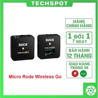 Micro Thu Âm Rode Wireless Go Có VAT | Hàng Chính Hãng | Bảo Hành 12 Tháng