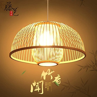 Đèn tăm tre | đèn trang trí thả trần 8