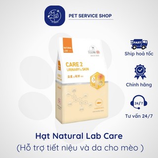 Hạt Natural Lab Care xuất xứ Hàn Quốc hỗ trợ tiết niệu và da cho mèo Pet Service.