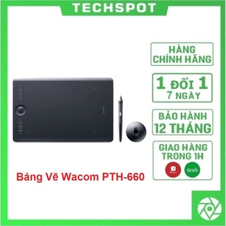 Bảng Vẽ Điện Tử Wacom Intuos Pro Medium (PTH660/K0CX)| Hàng Chính Hãng | Bảo Hành 12 Tháng