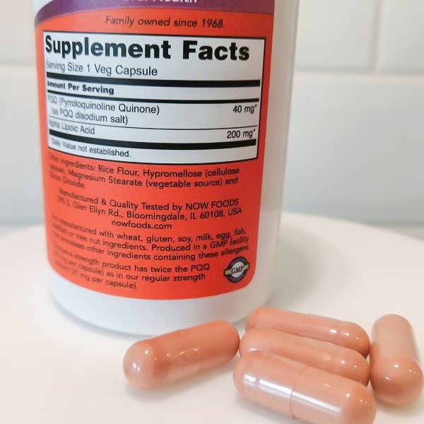 Viên uống bổ não Now PQQ của Mỹ (50 viên) tăng cường trí nhớ, năng lượng, giảm lão hóa, đẹp da