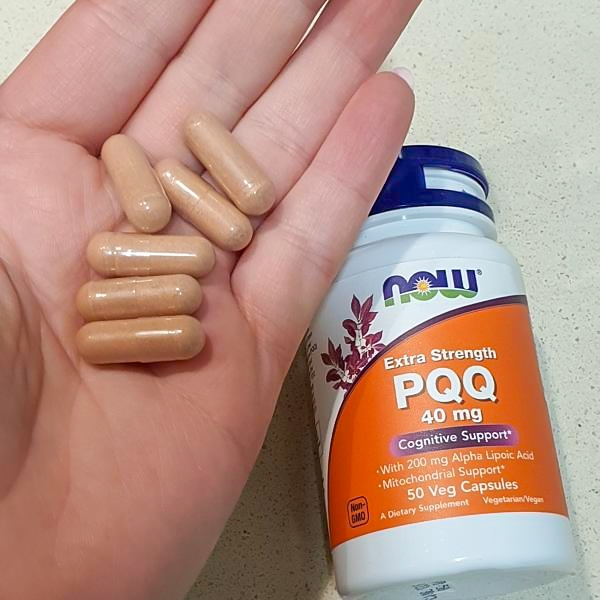 Viên uống bổ não Now PQQ của Mỹ (50 viên) tăng cường trí nhớ, năng lượng, giảm lão hóa, đẹp da