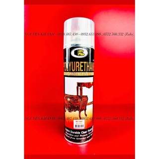 Sơn xịt bóng gỗ PU Polyurethane Bosny