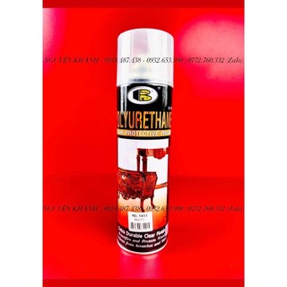 Sơn xịt bóng gỗ PU Polyurethane Bosny