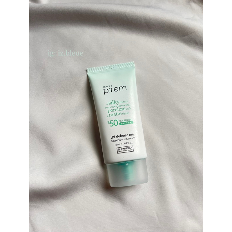 kem chống nắng make prem xanh lá
