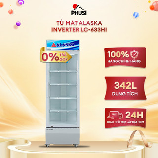 LC633HI Tủ Mát Alaska Inverter LC-633HI 342 Lít - [MIỄN PHÍ GIAO LẮP]