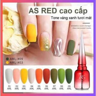 Sơn gel as mã aml 15ml - chai đỏ