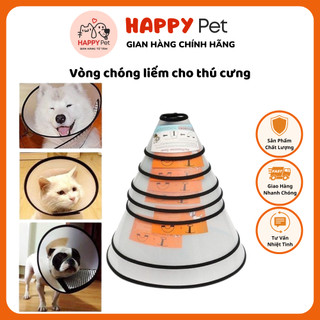 Loa chống liếm cho chó mèo - vòng chống liếm cho thú cưng