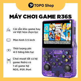 R36S - Cài sẵn ArkOS + Kho game hay, Việt hóa chọn lọc (bao gồm cả hệ hệ NDS + game Port) bộ mã lệnh