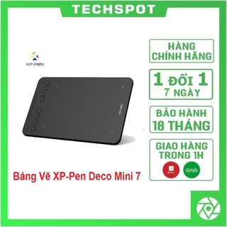 Bảng Vẽ Điện Tử XP-PEN Deco Mini7 Android Hỗ Trợ Cảm Ứng Nghiêng | Hàng Chính Hãng | Bảo Hành 18 Tháng