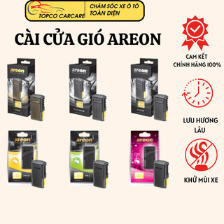 Nước hoa ô tô areon - nước hoa kẹp cửa gió ô tô khử mùi xe nhập khẩu bulgaria