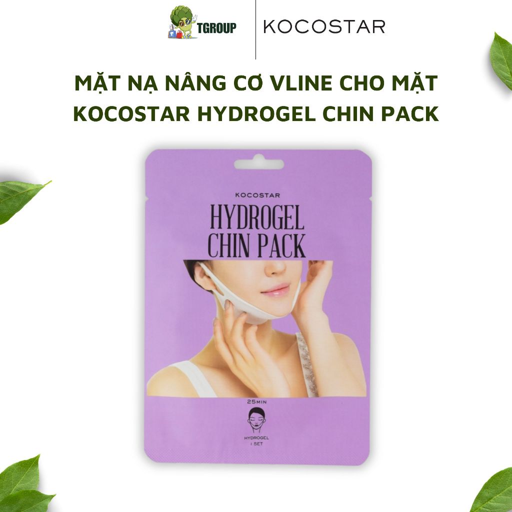 Mặt nạ nâng cơ, cải thiện cằm V-line Kocostar Hydrogel Chinpack