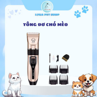 Tông đơ cắt lông chó mèo, tông đơ chó mèo, Tông đơ tỉa lông chó mèo full phụ kiện