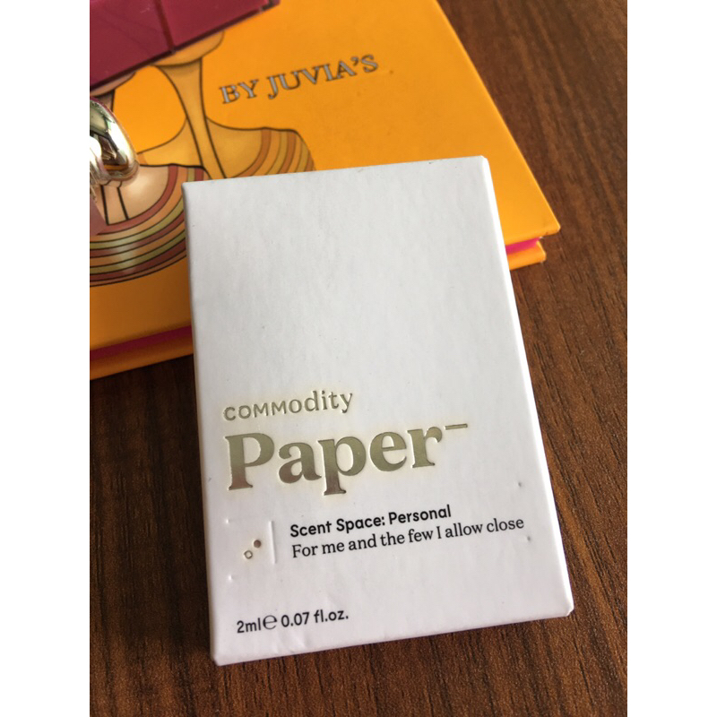 SAMPLE VIAL mẫu thử nước hoa unisex Scent space personal commodity Paper 2 ML