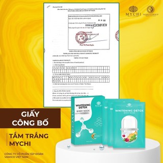 Combo Dưỡng Trắng Da Toàn Thân Mychi (1 Kem body +3 gói Tắm Trắng)