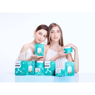 Combo Dưỡng Trắng Da Toàn Thân Mychi (1 Kem body +3 gói Tắm Trắng)