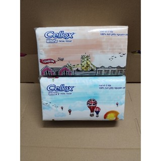Khăn giấy Cellox bản đặc biệt 2 lớp - 250 tờ, mềm mịn
