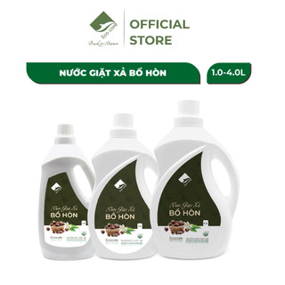 Nước giặt xả hữu cơ bồ hòn ECOCARE kết hợp tinh dầu hoa bưởi, giặt xả an toàn với mọi loại vải [1L-2L-4L]