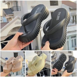 [lùi 1 size] Dép vơ kẹp nữ đế 4cm xinh sắn chất liệu EVA cao cấp - đế chống chơn trượt- thoáng khí .MS7779