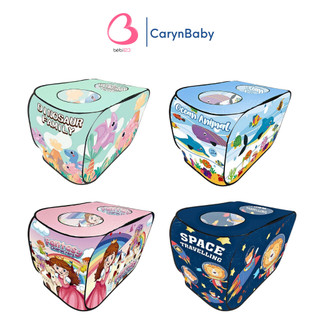 Nhà Lều Gấp Gọn - Nhà lắp ghép, nhà giấy carton lắp ráp cho bé