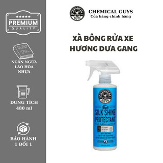 Dưỡng nội thất ô tô, dưỡng nhựa nhám CHEMICAL GUYS Silk Shine dùng phục hồi nhựa nhám, dung dịch lỏng, dung tích 478ml