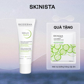 Kem Dưỡng Ẩm Giảm Khô Căng, Bong Tróc Cho Da Mụn Bioderma Sebium Hydra 40ml - BS Nguyễn Đình Trung
