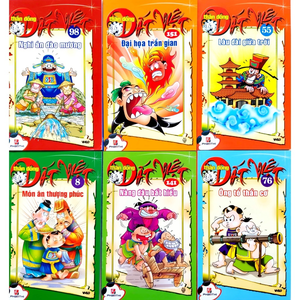 Truyện Tranh- Thần Đồng Đất Việt ( Tập 1- 20)