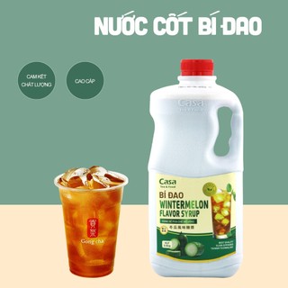 Nước Cốt Bí Đao dùng pha trà bí đao hồng trà ngô gia - 2.5kg