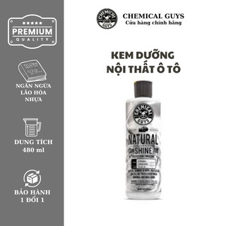 Kem dưỡng nội thất ô tô, xe hơi Chemical Guys Natural Shine Protectant Dressing, UV Blocker - 478ml