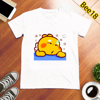 Áo thun nam nữ in hình họa tiết sticker Qoobee dễ thương đủ nhiều size (mẫu 18)