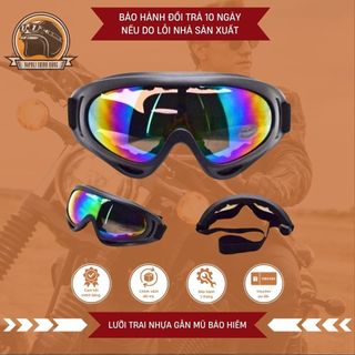 Kính uv chắn gió cao cấp - loại tốt, gắn nón bảo hiểm, mũ bảo hiểm napoli