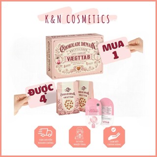 Socola Giảm Cân Đan Mạch Hồng Chokolade Dfemark 40 viên