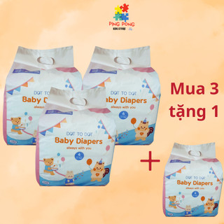 Tã/bỉm dot to dot nội địa hàn quốc siêu mỏng mềm l24/xl22/xxl20