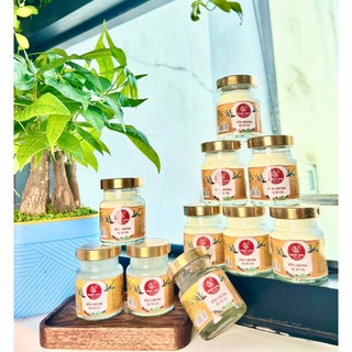 Combo 10 hũ yến chưng Vi Cá yến sào Ngọc Linh 35% thơm ngon, bổ dưỡng - Tặng kèm 1 hũ đường phèn
