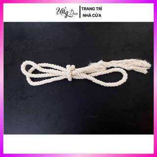 Dây thừng, dây cotton, móc dán, móc đinh nhựa ,,,phụ kiện decor Ưngdecor