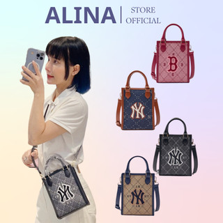 Túi Đeo Chéo Mini MLB NY Classic Monogram Jacquard New York Yankees Bag Full Tag Code
