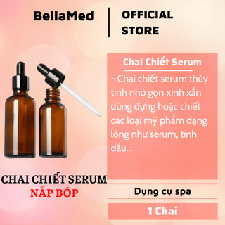 Chai Chiết Serum Thủy Tinh nắp bóp 3~10ml