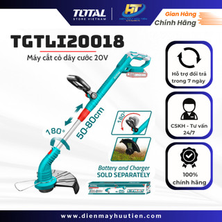 Máy cắt cỏ dây cước 20v total