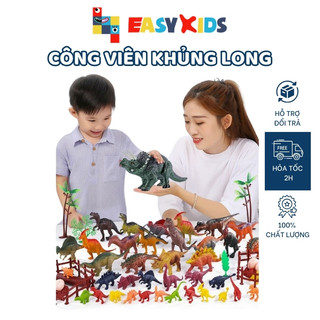 Đồ chơi mô hình công viên khủng long cho trẻ em nhiều chi tiết